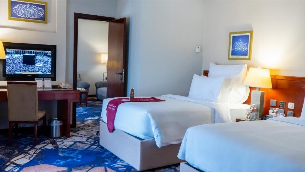5 star hotel room in Makkah near Haram